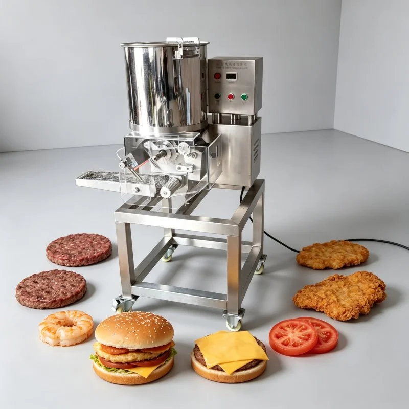 Chicken Nugget Forming Machine High Precision Weight Control Shaper for Standardized Nugget Production