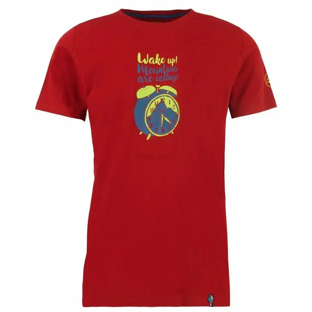 Camiseta de La Sportiva Calling para hombre, camiseta de senderismo, escalada, boulder, etc. activa, 80% de descuento