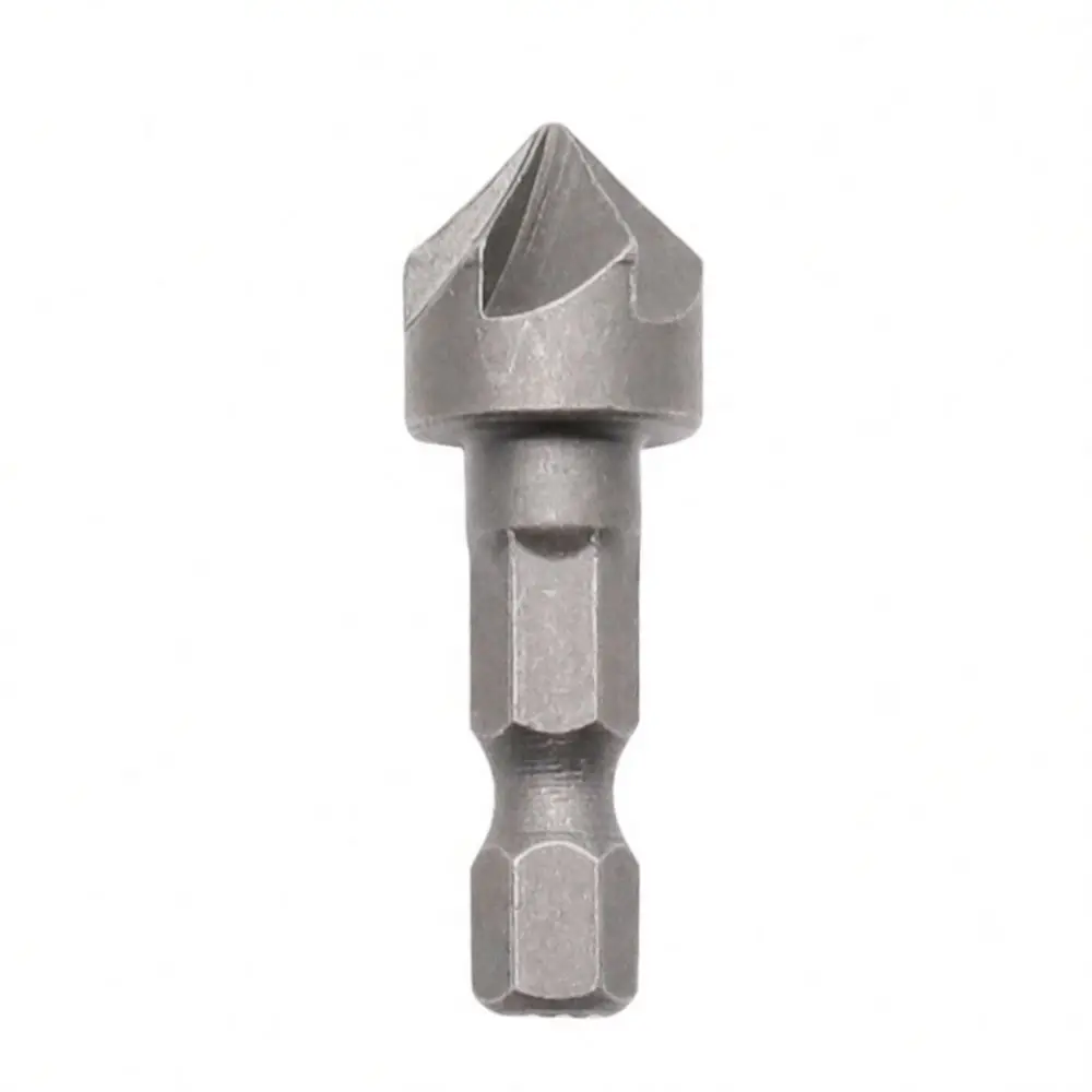 High Performance 6 Flute Chamfer Drill 90 Degree Countersink Tool Tungsten Steel Milling Cutter For Wood Metal Craft