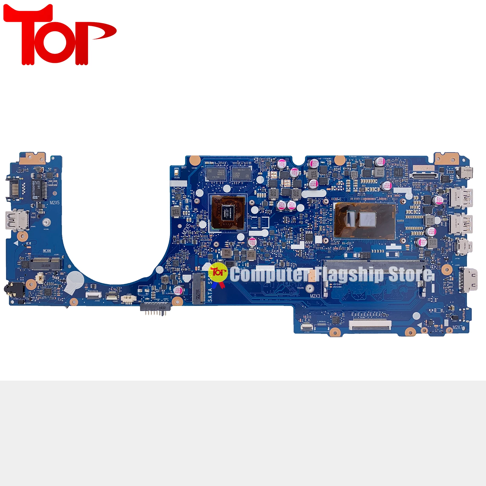 PU403UF Laptop Motherboard For ASUS PU403UA PU403U GT930M I3 I5 I7-6TH GEN CPU 4G-RAM Mainboard 100% Working TEST