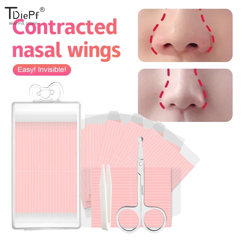 40/50/120Strips/Sheet Disposable Invisible Thin Nose Stickers Nose Face Skincare Beauty Ultra Thin Paper Facial For Beauty Salon