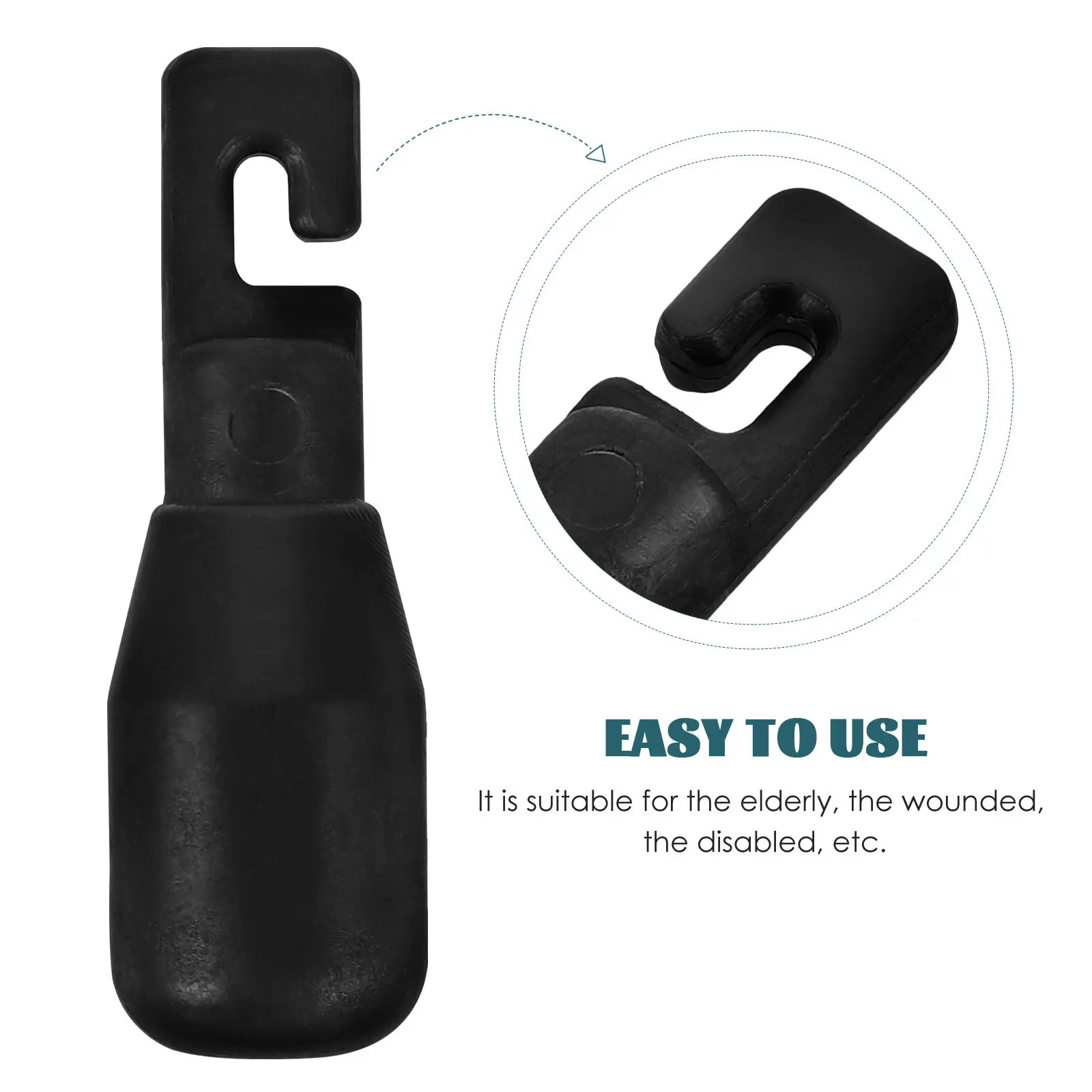 Blind Cane Tip Replacement – Durable Plastic Walking Stick Cap for Stability and Wear Resistance