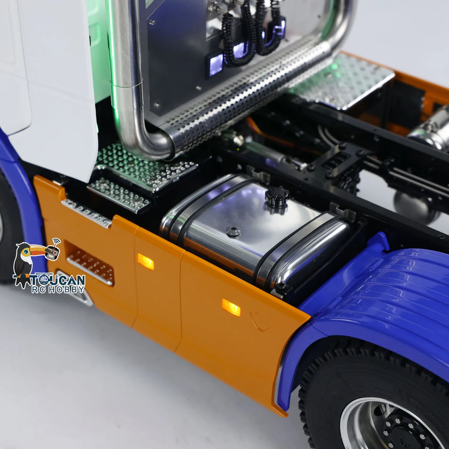 

Toucan Metal 6x6 1/14 Трактор с дистанционным управлением 770S Металлическое шасси в сборе RC Грузовик Автомобиль 2-скоростной ST8 Радио Звуковые огни Игрушечная модель