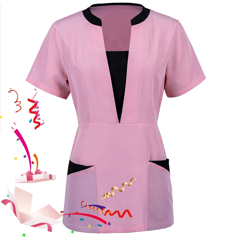 

Surgical Uniforms Woman Nursing Sets Top Pant Articles Medical Uniform Scrub Clinical Beauty Salon Spa hospital Suits