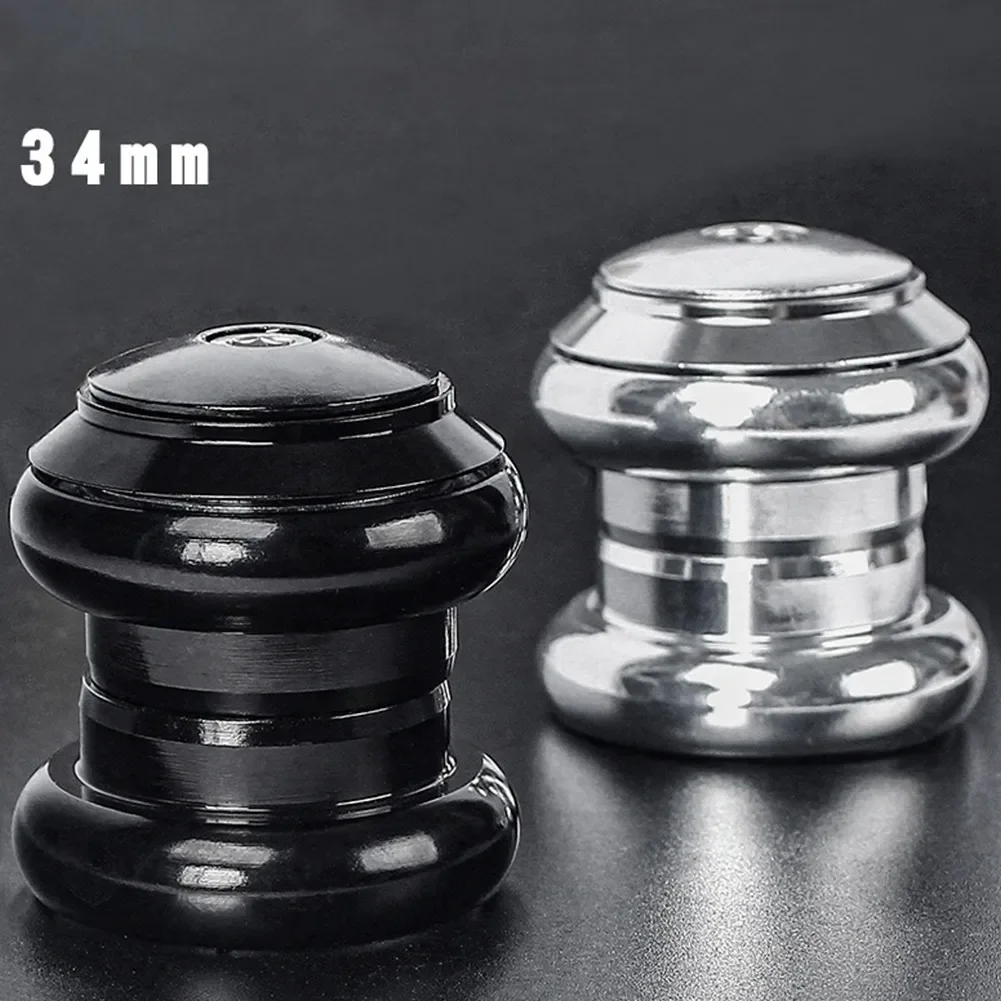 

Sealed External Bearing Headset Kit for 34mm Threadless Road Bike Compatible with Common Head Tube Fork Aluminum Alloy