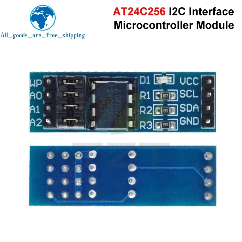 TZT New AT24C256 24C256 I2C interface EEPROM Memory Module for arduino