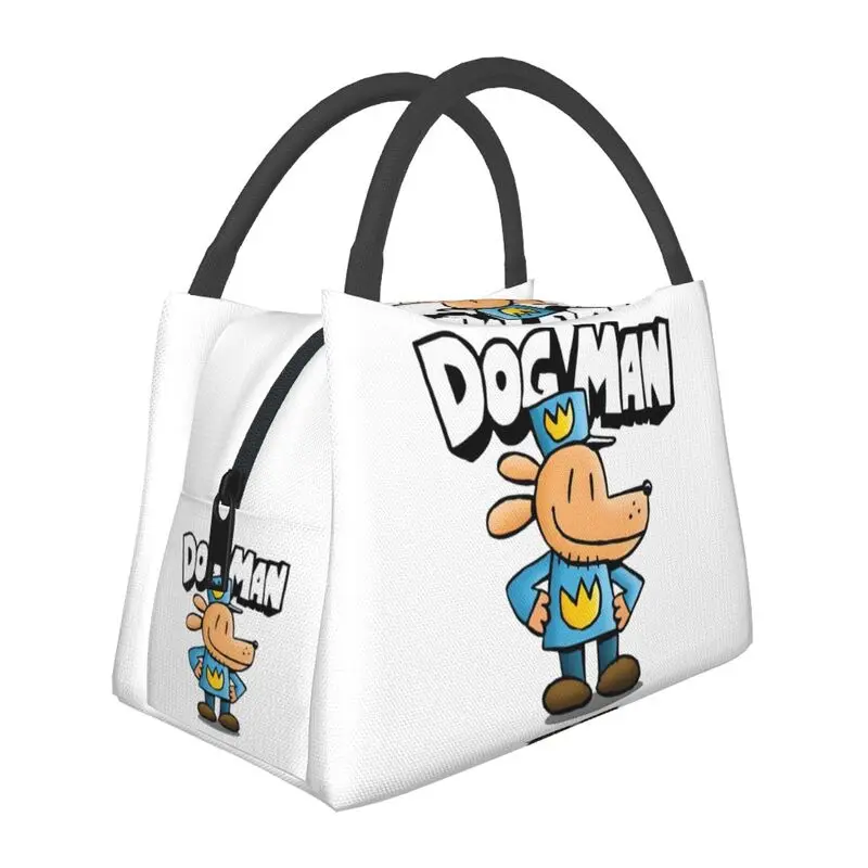 

Dogs Man Comic Movie Insulated Lunch Bags for Women Waterproof Thermal Cooler Bento Box Beach Camping Travel