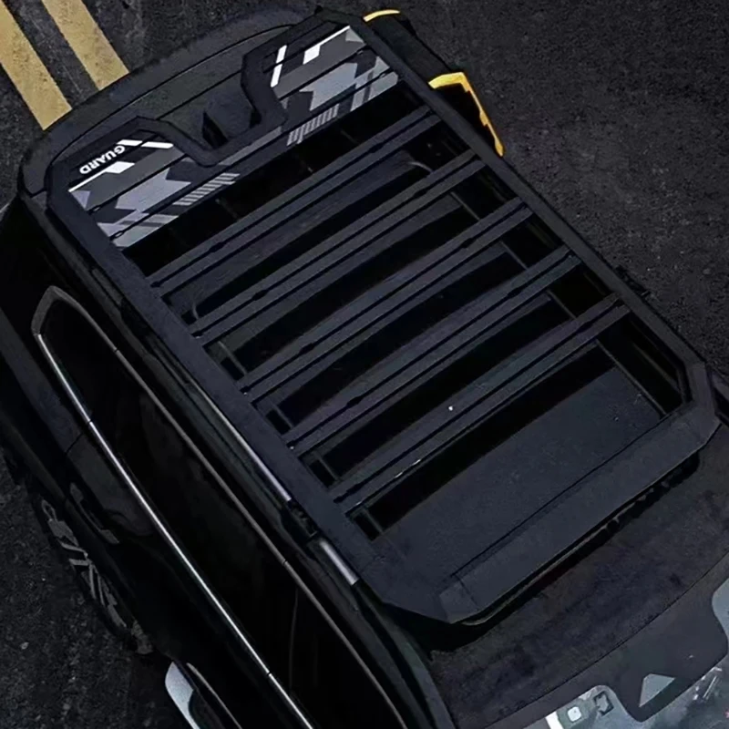 Hongsheng Products For H7 2025+ Roof Rack kit Modified Roof Gallery Rack Flat Top Extended Platform Modificat