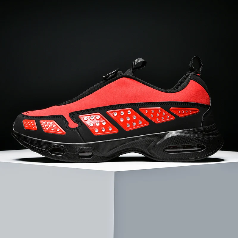 

Men's Breathable Casual Sneakers Luxury Trainer Fashion Loafers Comfortable Running Shoes Race Tenis