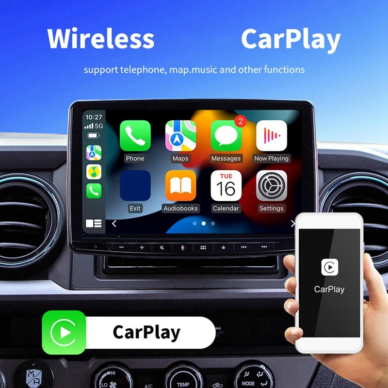 Carplay Ai Box Android Auto Wireless Carplay Adapter Open Car Multimedia Player Android13 System 2+32G