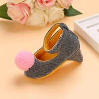 2026 VALEN SINA 0-12M Infant Newborn Baby Girl High Heels Shoes Princess Bow First Birthday Party Shoes Photo Props Shoes 4