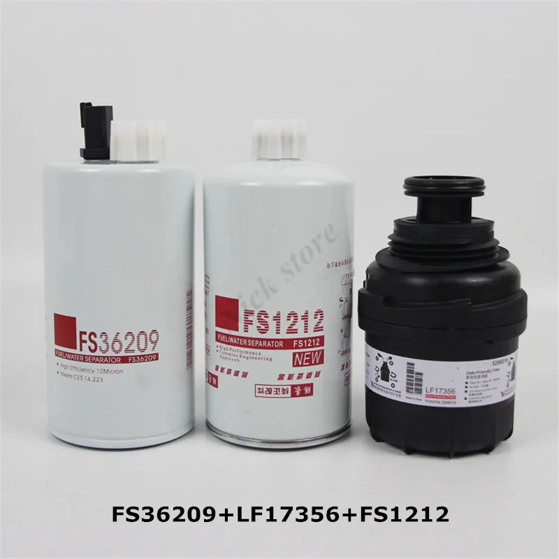 FS1212 FS36209 LF17356 KL1627 FOR FOTON CUMMINS ISF2.8 Engine Diesel Filter Air Filter Oil Filter