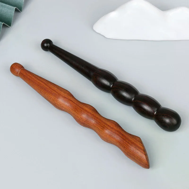 1 قطعة خشب الصندل مدلك قدم العلاج الطبيعي تدليك الأنسجة العميقة الاسترخاء العلاج بالابر القلم غوا شا نقطة أدوات مساج