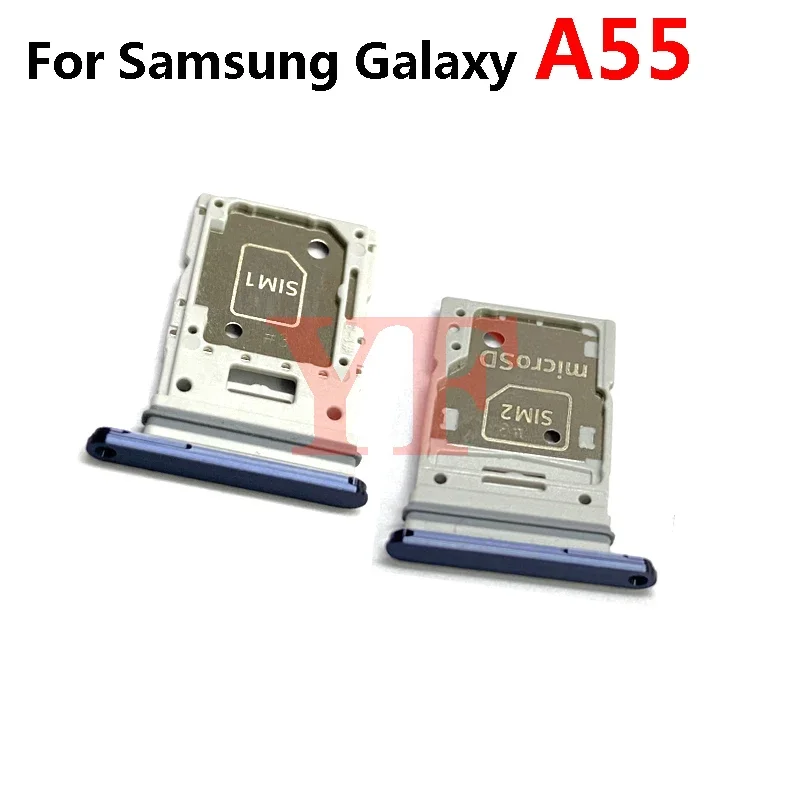 For Samsung Galaxy A55 A556 A15 A156 A25 A256 A35 A356 A05 A055 A05s A507 SIM Card Tray Slot Holder Adapter Socket