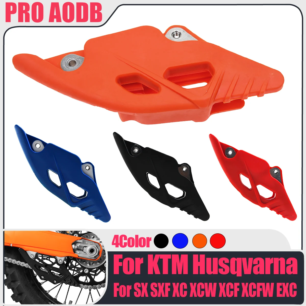 

For KTM Motorcycle SX SXF XC XCF XCW XCFW EXC EXCF XWF Chain Guide Guard 125 150 250 300 350 450 500 2023-2025 SX125 SX250 SX300