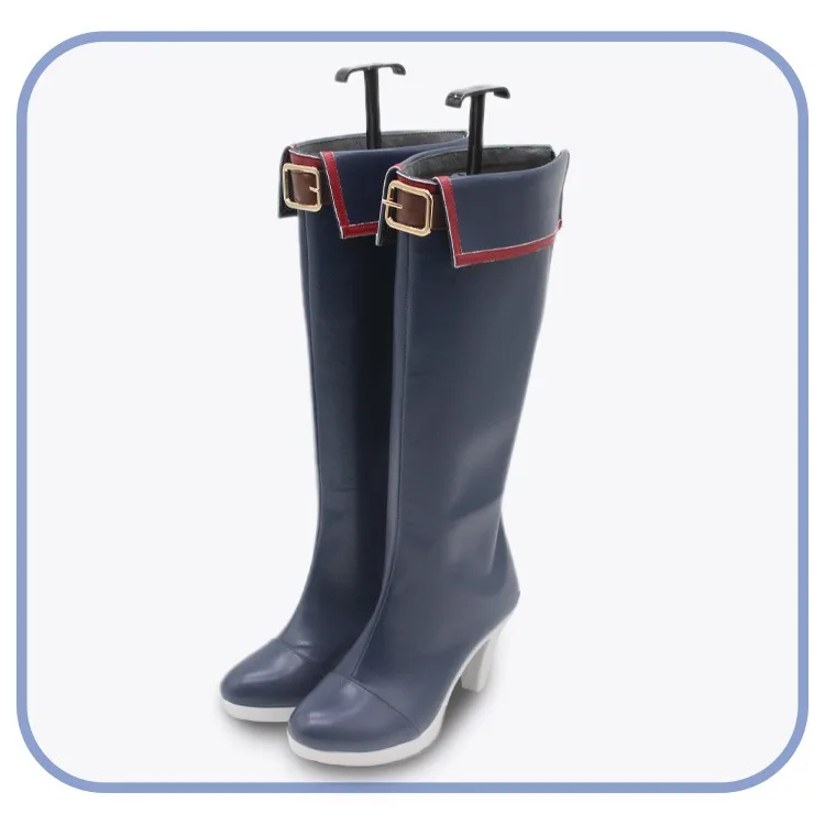 Nei Ookawamura Cosplay Schoenen Anime Mato Seihei geen Slave Cosplay Props Halloween Carnaval Laarzen PU Schoenen Custom Made