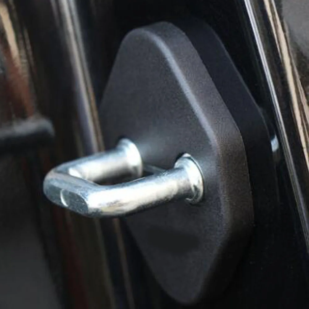 Car Styling Door Lock Latches Striker Cover Frame Trim For Honda CRV CR-V 2023 2024 Auto Interior Accessories