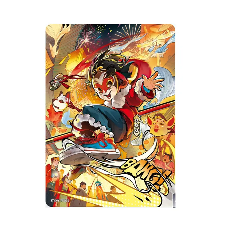 Genuine KAYOU Journey To The West Little White Dragon Sun WuKong PR Card Anime Rare Exquisite Collection Card for Toy Hobby