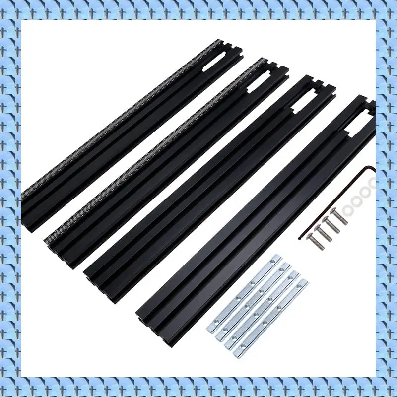 NOCM Trimming Machine Milling Groove Engraving Guide Rail Adjustable Backing Auxiliary Guide Rail Bracket Woodworking Tools