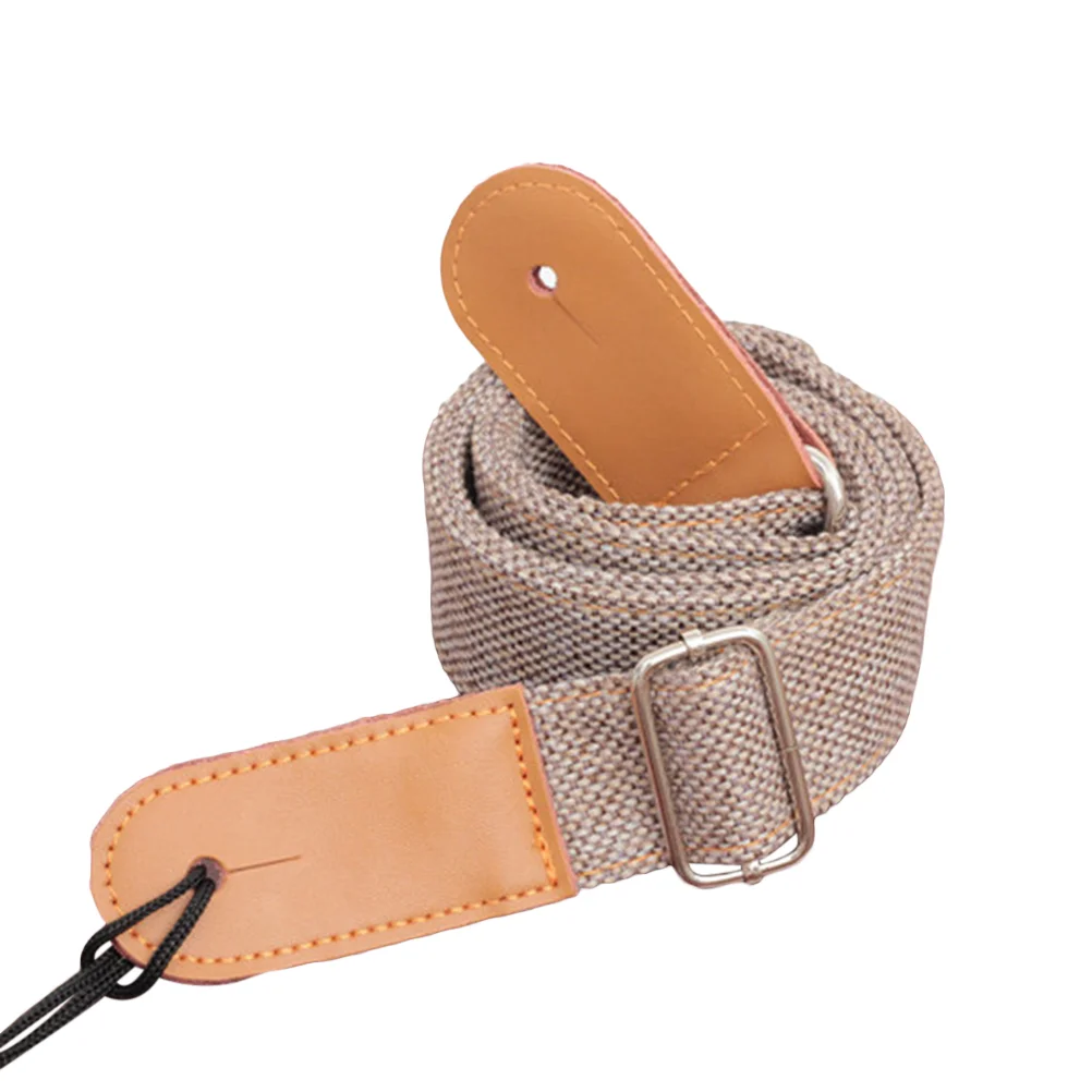 Ukulele Strap Cotton Guitar Watch Straps Messenger Bag Child Brown Belt