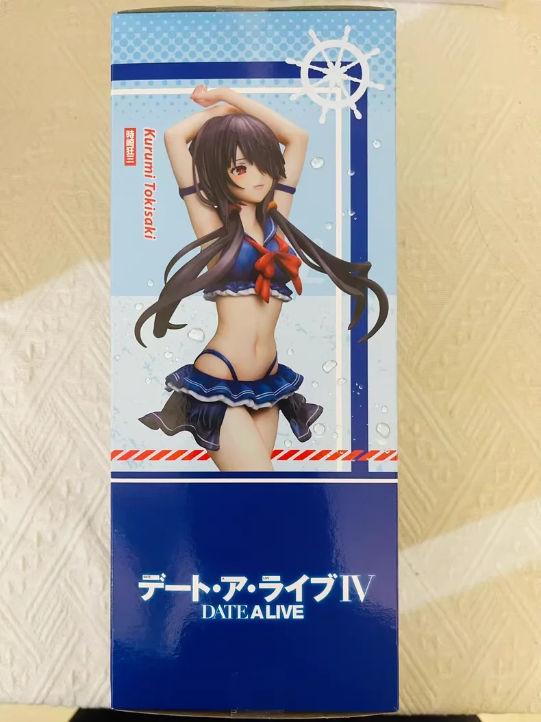 

Фигурка Date A Live IV Kurumi Tokisaki из ПВХ — Кошмар Ver. Коллекция девочек EL Coco, официальная статуя аниме с подставкой для дисплея