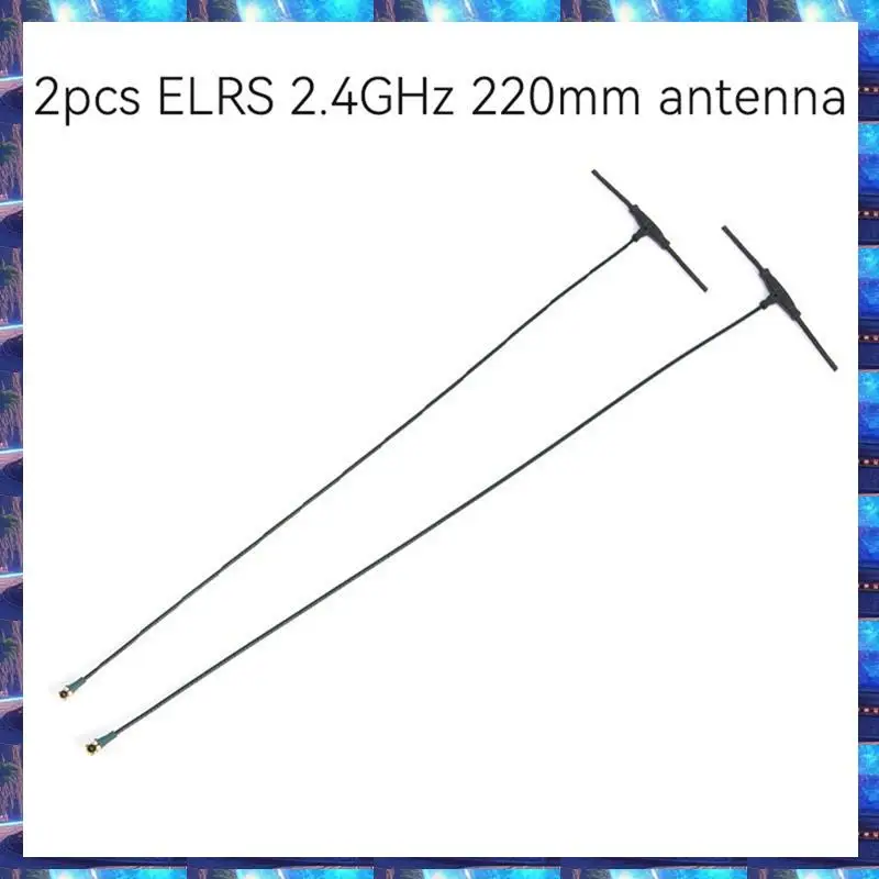 

2025 2PCS ELRS 2.4Ghz Antennas High-Speed Transmission Antennas For FPV Remote Control Aircraft Models,2PCS ELRS 2.4Ghz Antennas