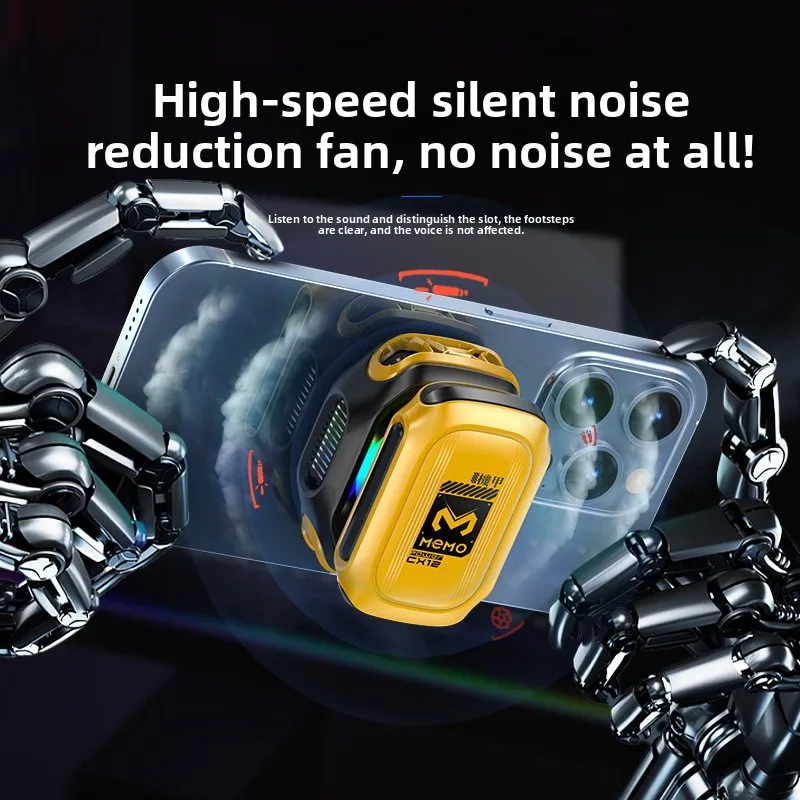 Semiconductor Icing Radiator Intelligent Temperature Control Digital Display Magnetic Suction Independent Battery Cooling Model