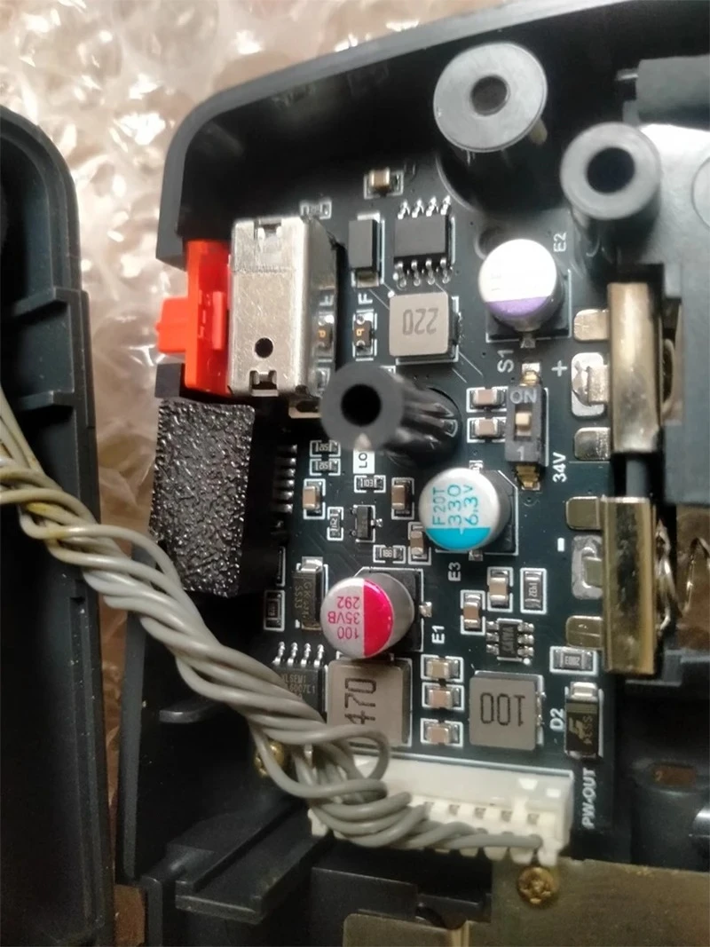 V2.0 USB-C Power Board Replacement PCB Board Power Switch Motherboard High Quality Accessory For SEGA Game Gear GG Console view 5