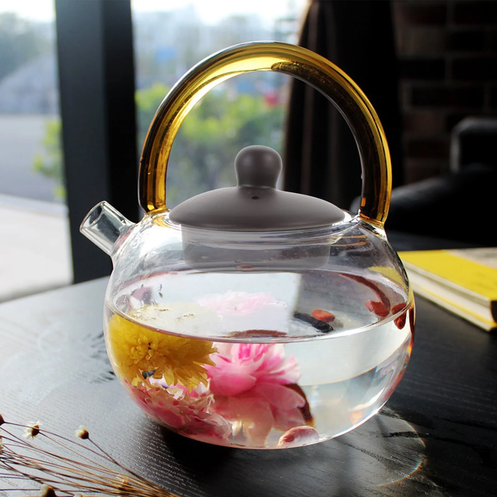 

Home Teapot Lid Practical Cover for Tea Kettle Prevent Impurities Fly Bugs from Teapot Convenient and Stylish Accessory