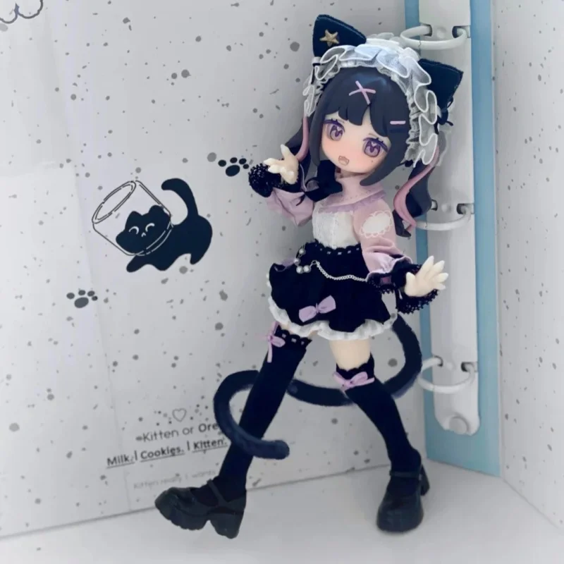 ของเล่นสะสม ตุ๊กตาสัตว์เลี้ยงน่ารัก รุ่น Genuine Freedom Advocates Electronic Cute Pet 1/12 Bjd Blind Box Kawaii Girl Action Figure ของตกแต่งโต๊ะทำงาน ของขวัญสำหรับเด็กผู้หญิง