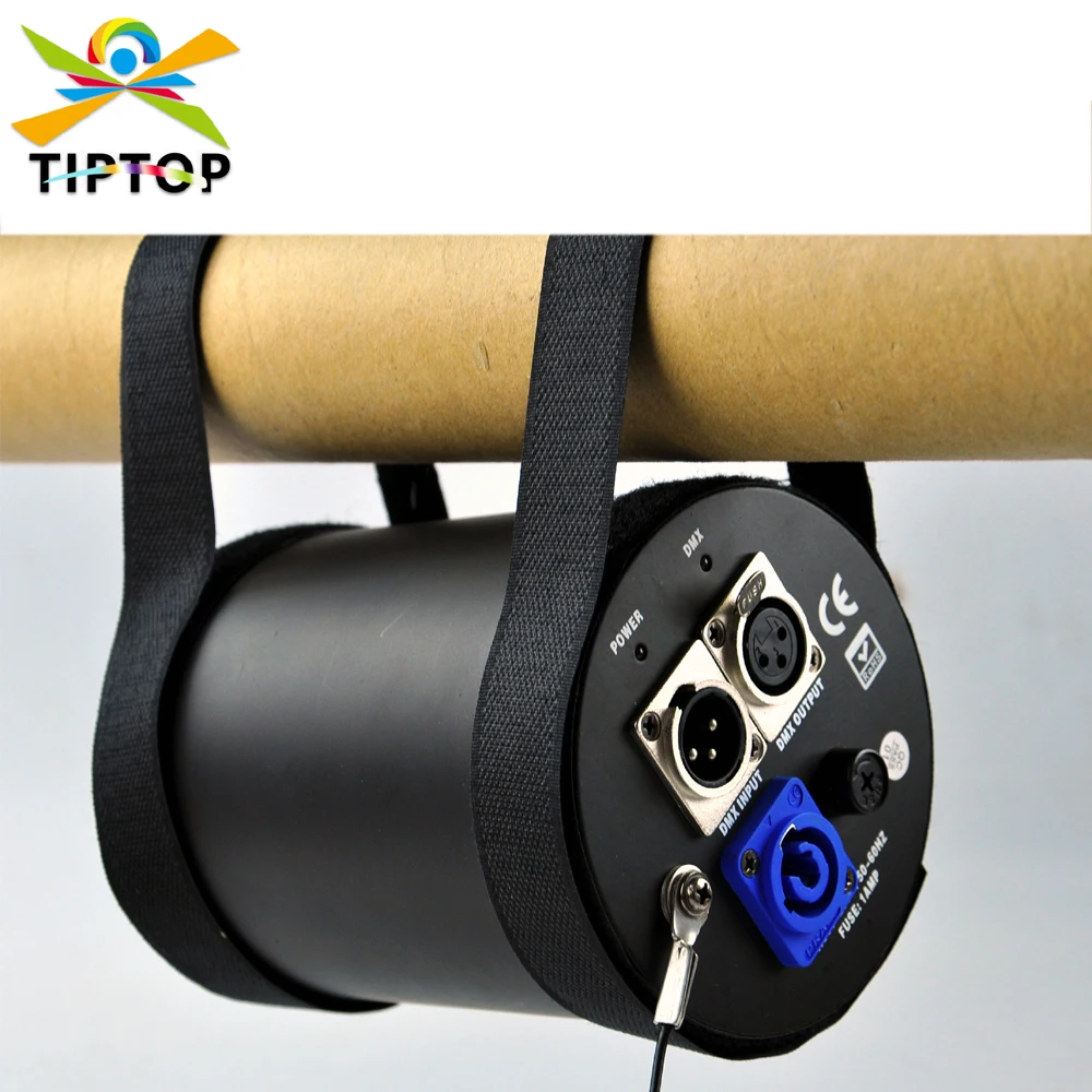 Gigertop Module DMX Splitter 6 Channels American DJ Led Par Light Hanging Install Sticker Belt / Steel Wire Safety Cable