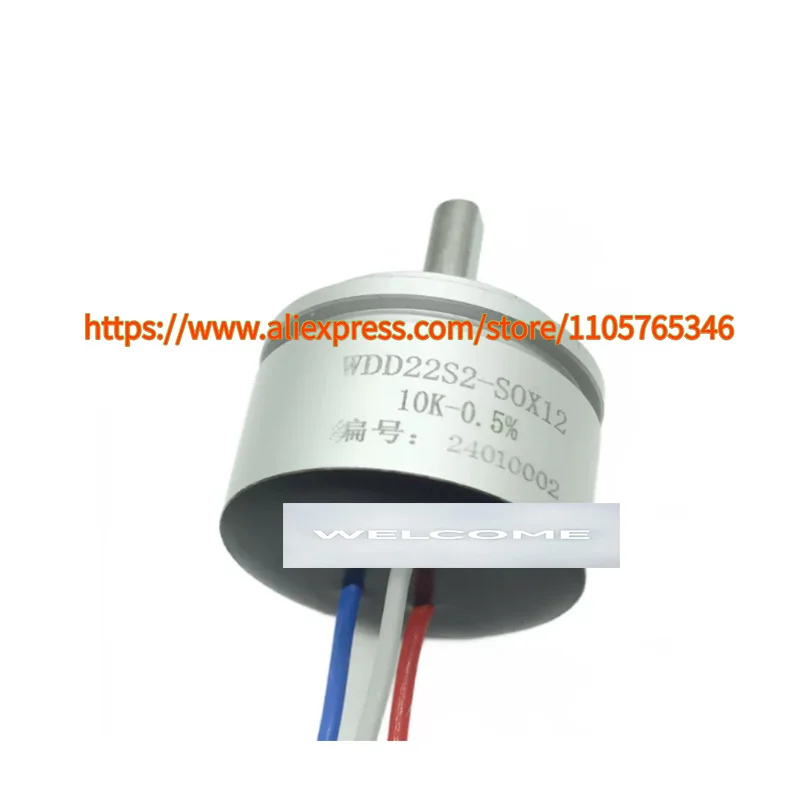 1pcs WDD22S2-SOX12 Rotary Conductive Plastic Potentiometer 1K 2K 5K 10K Shaft Diameter 3mm Wire Length 40mm