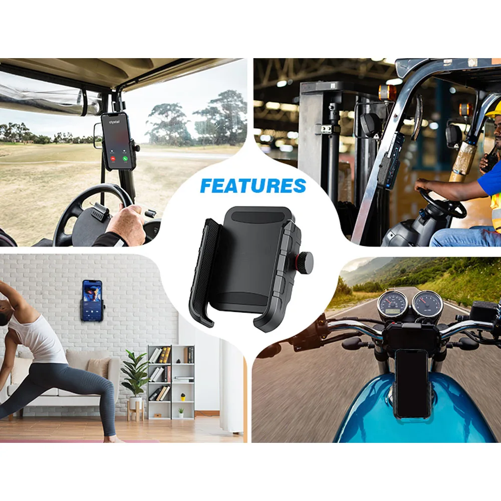 Soporte magnético para teléfono para carrito de golf, imán N52 para EZGO, Club Car, Yamaha, compatible con iPhone, Samsung, accesorio para carrito de golf