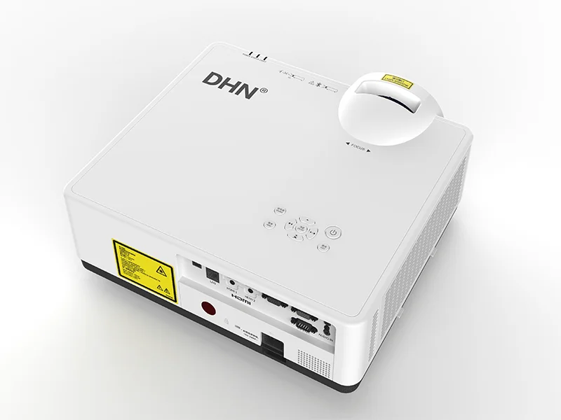 DHN-proyector láser DU600ST, 3LCD, 6000 lúmenes Ansi, compatible con aplicación 4k para Negocios y Exposiciones