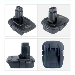 Battery Adapter for Black&Decker for Porter Cable for Stanley Li-ion Battery Convert To for Dewalt 18V NI-CD NI-MH Power tool