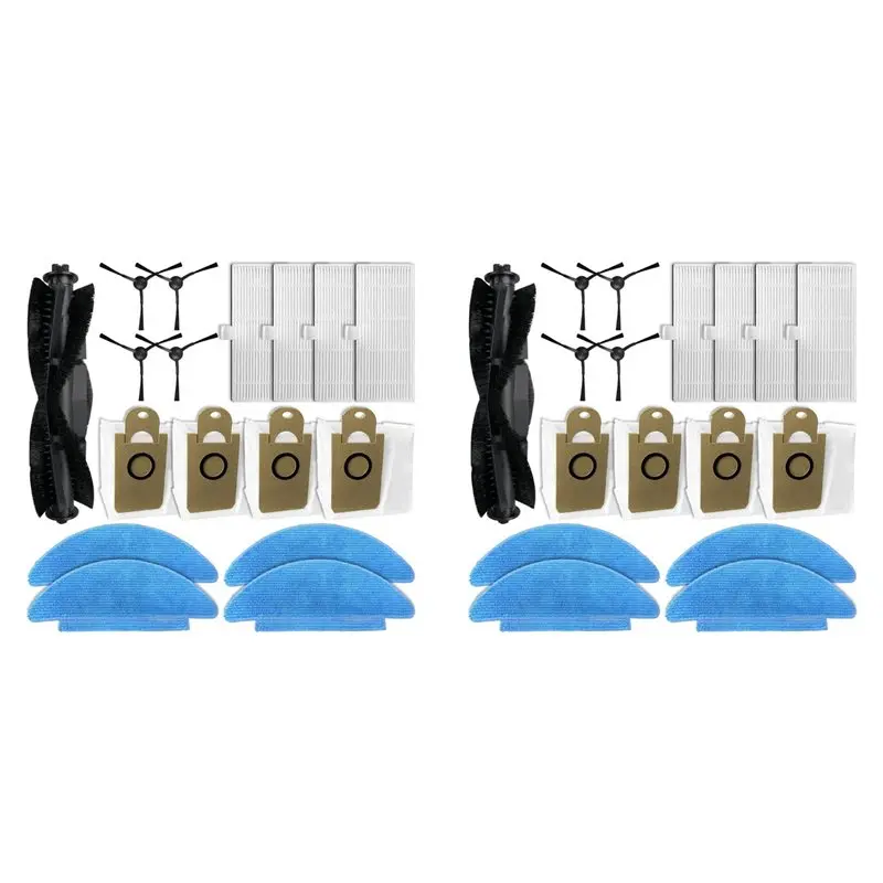 

Y51A-2 комплект для MEDION X20 SW + MD 11415, запасные части, аксессуары, основная боковая щетка, фильтр Hepa, швабра, тканевые мешки для пыли