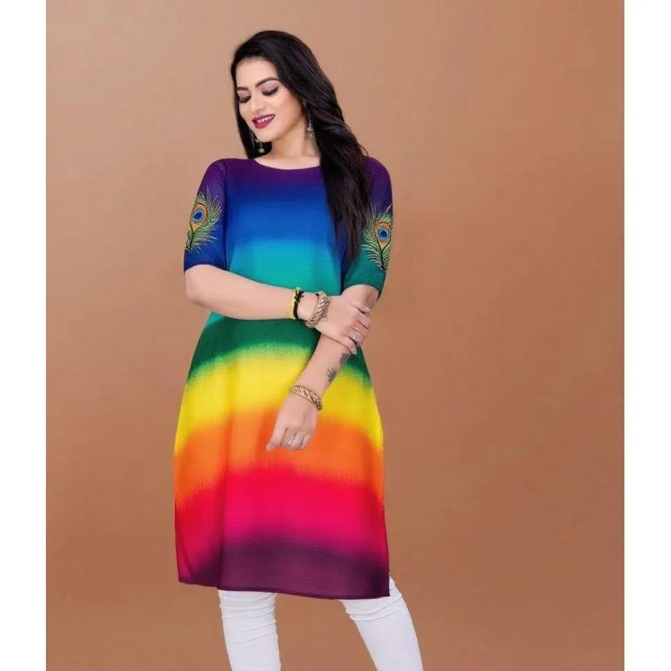 المرأة المسلمة كورت عصرية وأنيقة الطاووس أنبوب مستقيم فستان مريح غير رسمي 2026 Abito Donna Musulmana شق تنحنح #4