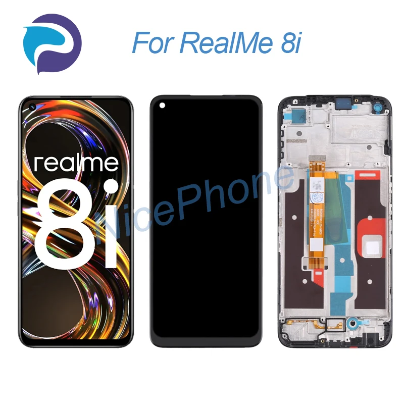 

For RealMe 8I LCD Screen + Touch Digitizer Display 2412*1080 RMX3151 For RealMe 8I LCD screen Display