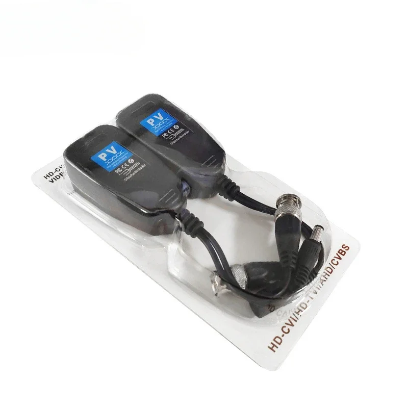 1CH Passive Balun RJ45 CCTV Balun Video Balun Transceiver Supply Power For HDCVI HDTVI AHD Analog High Definition Camera