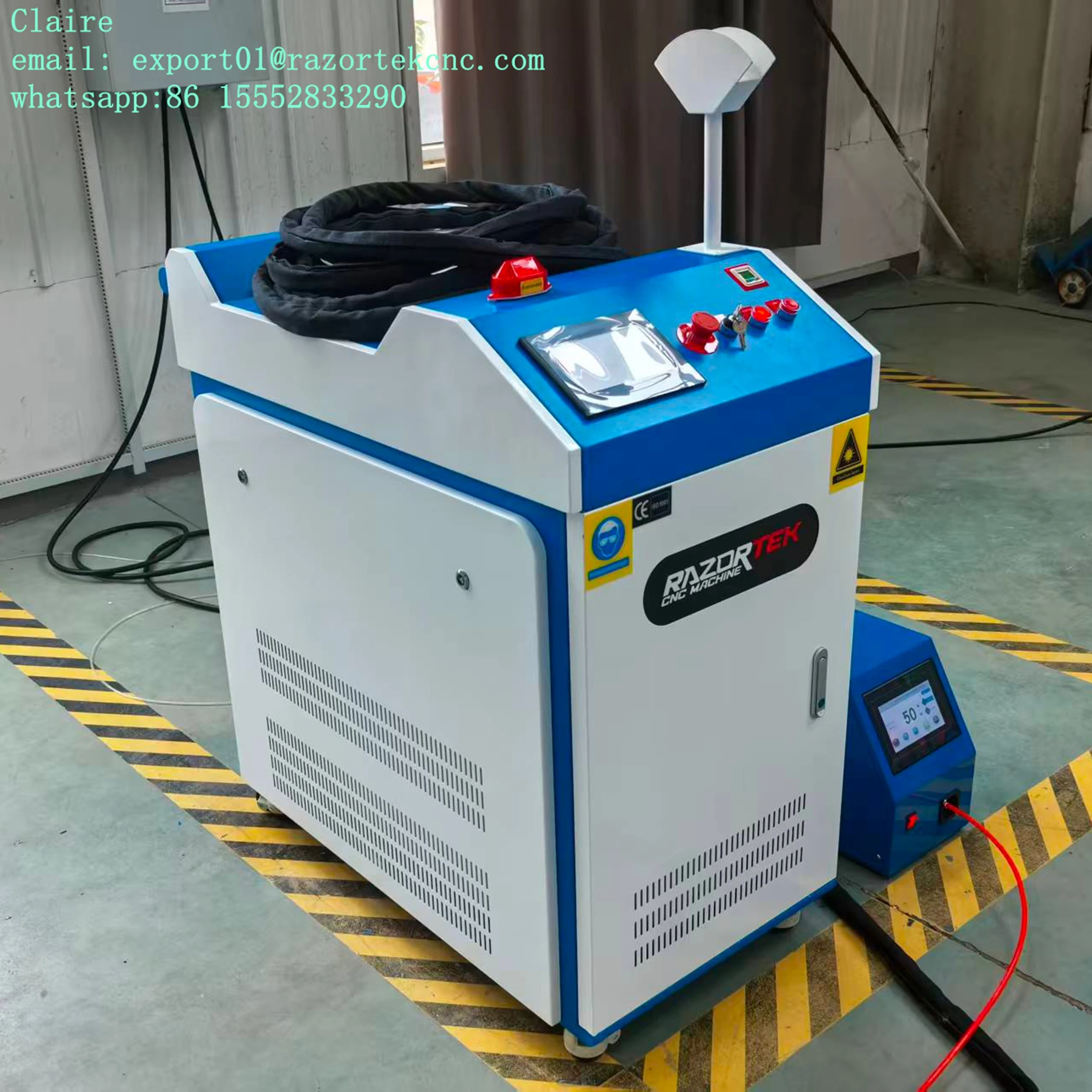 Handheld Laser Welder Portable - огляд і ціна Fiber Laser Cleaning Machine 1000W