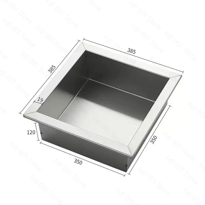 304 Stainless Steel Concealed Wall Niche Matte Black Wall Recessed Box Hotel Recessed Black Shower Niche Embedded