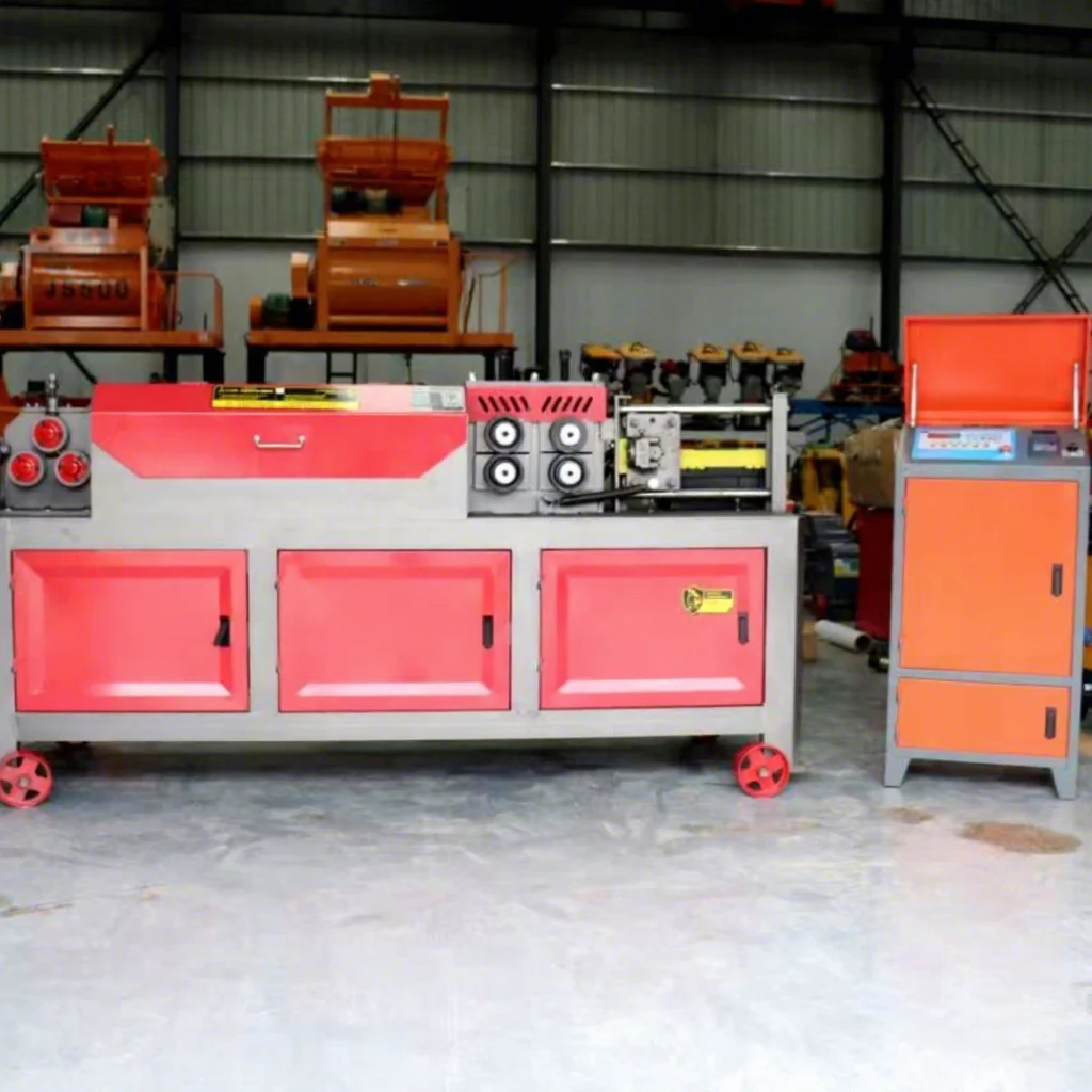 zero Error Steel Rebar Scrap Rebar Straightening and Cutting Machine