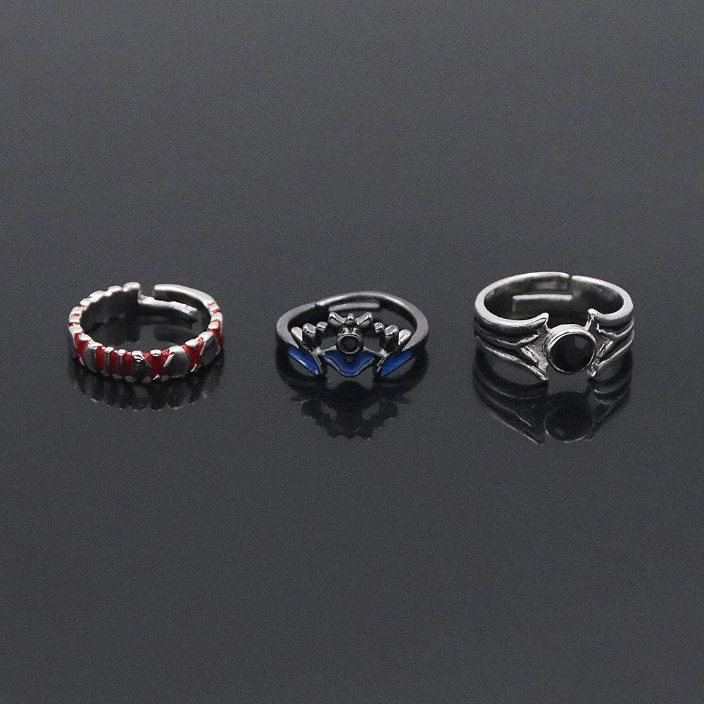 Origami Tobiichi Sword Art Online Kirito Juuzou Suzuya Tokyo Ghoul Verstellbarer Cosplay-Kostümring – Detail 3