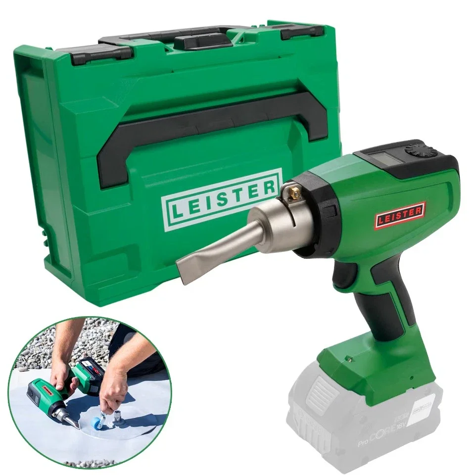 Leister NEXHEAT 300 A-LP cordless plastic welder 600W hot air gun hot air blower 18V