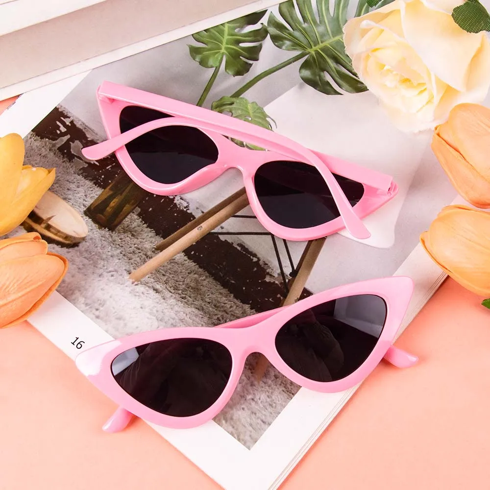 

Fashion Cat Eye Sunglasses for Men and Women High End Fashion Beach Glasses Outdoor Pool Party Retro Triangle Sunglasses