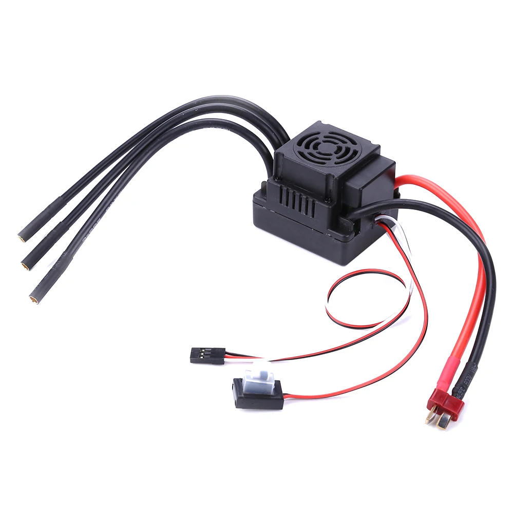 Brushless Motor 1/8/10, 60A 80A 120A Waterproof ESC Electric Speed Controller for RC Part Accessory R7RB