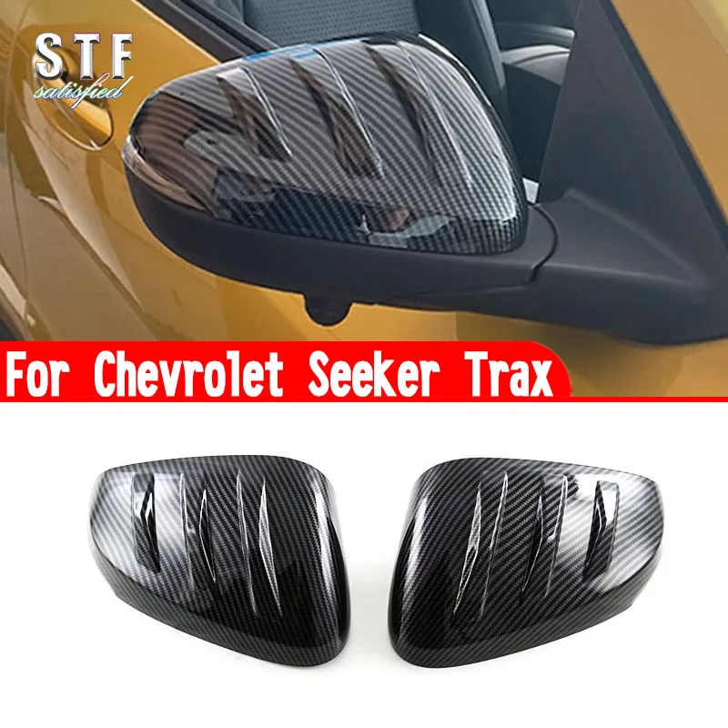 

For Chevrolet Seeker Trax 2023 2024 Car Accessories Rearview Mirror Cover Trim Molding Decoration Stickers