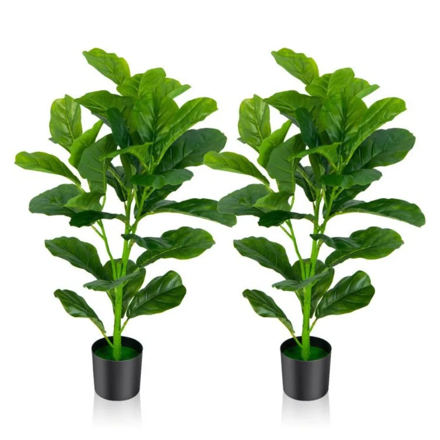 

2Pack Artificial Fiddle Leaf Fig Tree