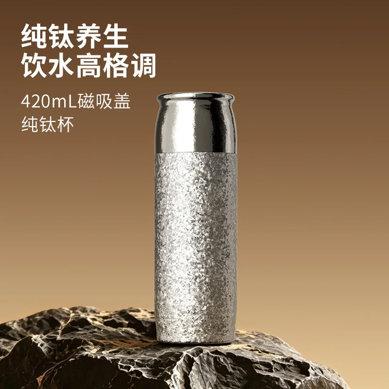 Braised Tea Cup Double-layer Thermos Cup High Value Light Luxury Health Tea Cup