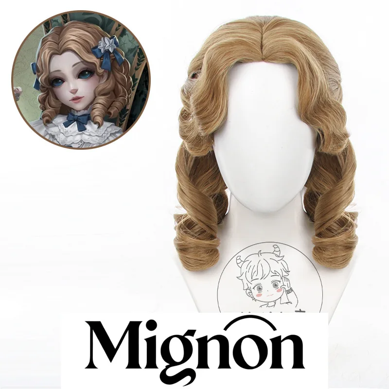 

Identity V Sculptor Clara Косплей Парик Моделирование кожи головы Римские кудри Хэллоуин